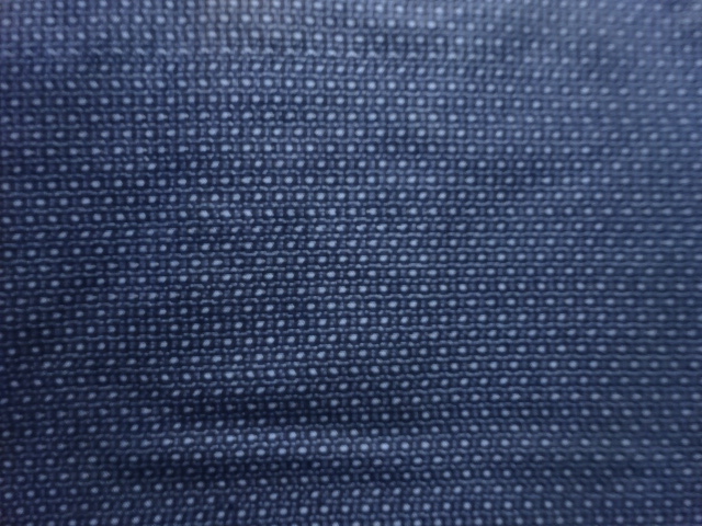 JAPANESE KIMONO / ANTIQUE MENS KIMONO / ENSEMBLE / SILK / DORO OSHIMA TSUMUGI / WOVEN KIKKO KASURI PATTERN